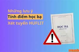 Cách Tính Điểm Học Bổng Huflit